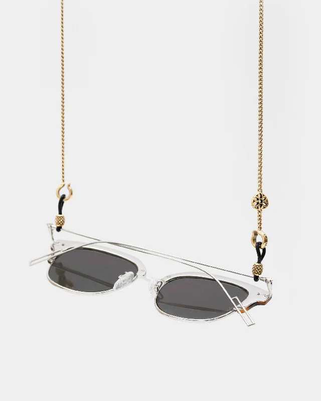 Curb Chain Eyeglass Chain | 22K Yellow Gold - 4A