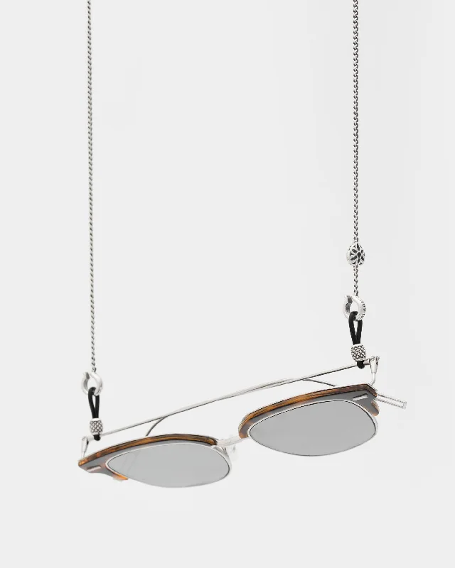 Curb Chain Eyeglass Chain | Sterling Silver - 4A