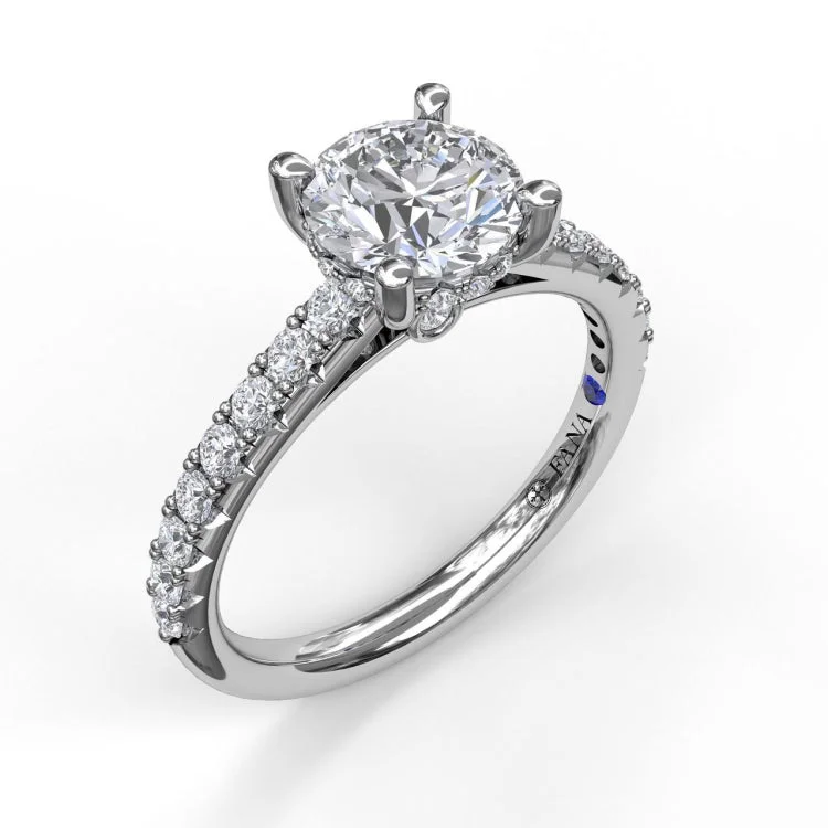 Timeless Single Row Engagement Ring