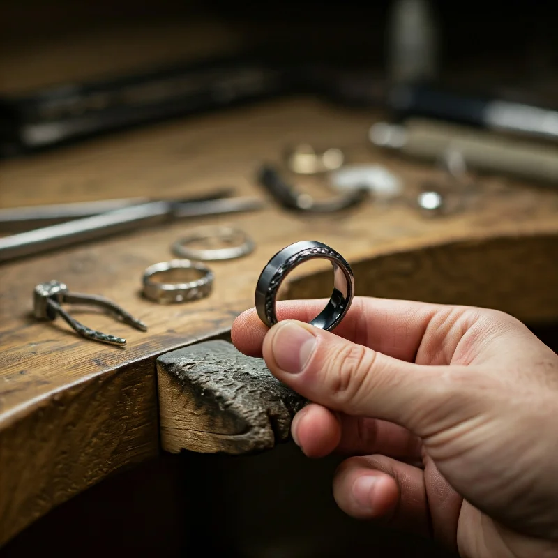 Custom Ring Alteration Service (tungsten, sterling silver, vermeil rings only)