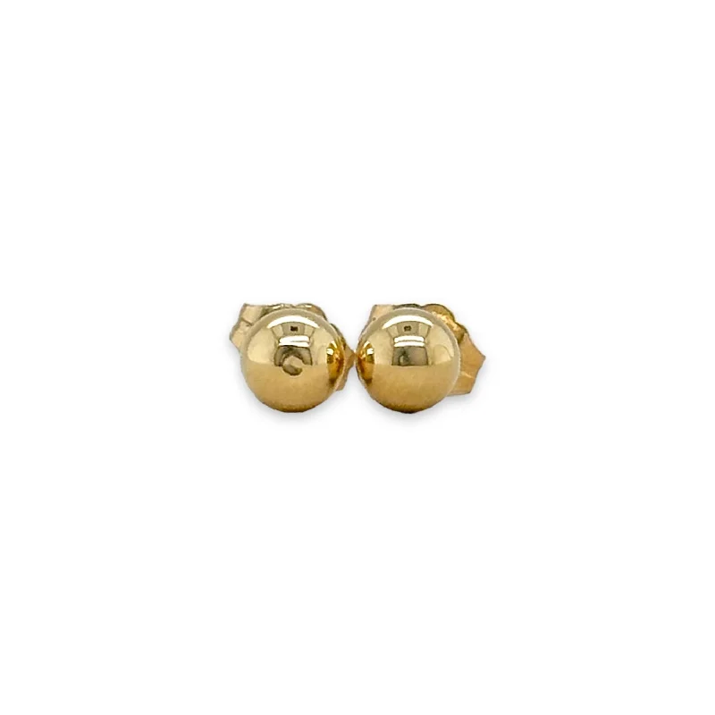 14K Y Gold 5mm Ball Earring