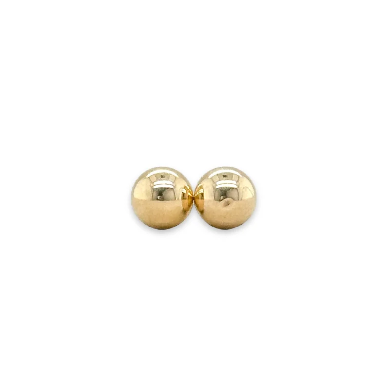 14K Y Gold 6mm Ball Earrings