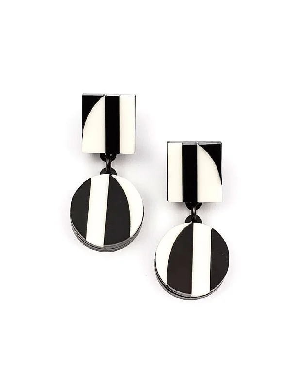 Aurora PM Two Lines Earrings