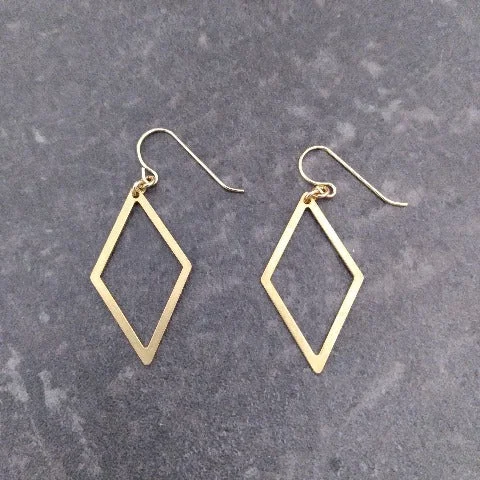 Bronze Diamond Dangles