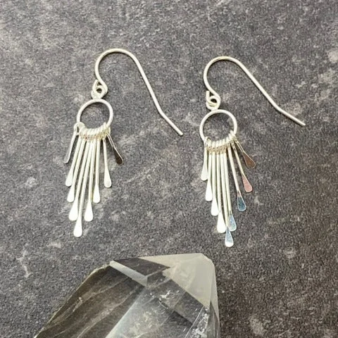 Cascading Paddle Earrings