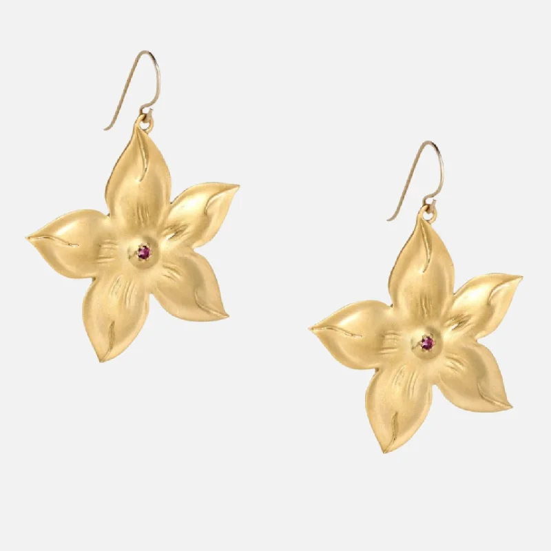 Fleur Dangles, Gold