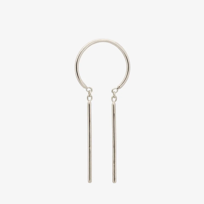 Silver Chime Earring - SINGLE