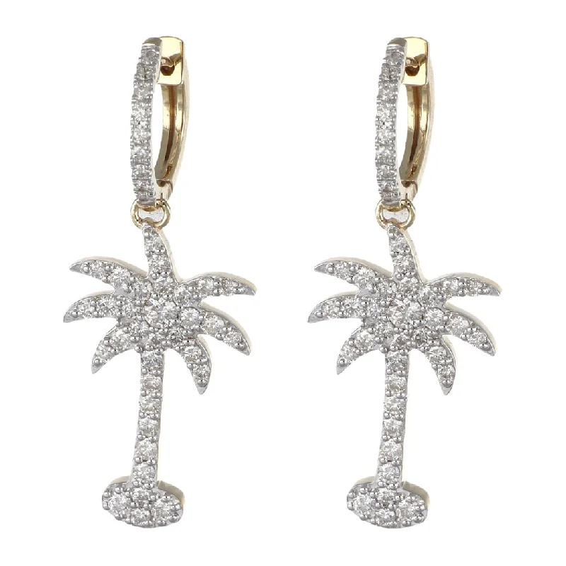 White Diamond Earrings (White Diamond 2.12 cts.)