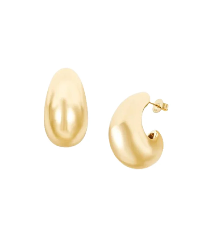 Bobbi Hoops- Gold Plated