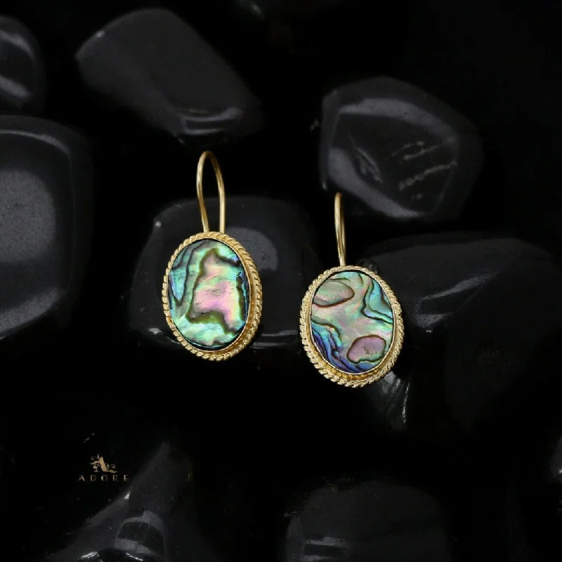 Cushion Cut Abalone Drop