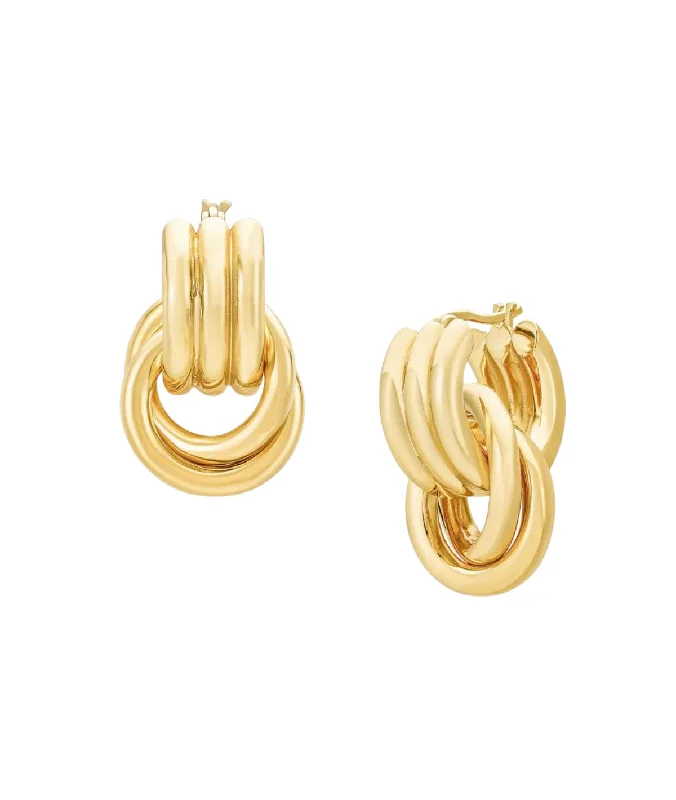 Olsen Convertible Hoops- Gold