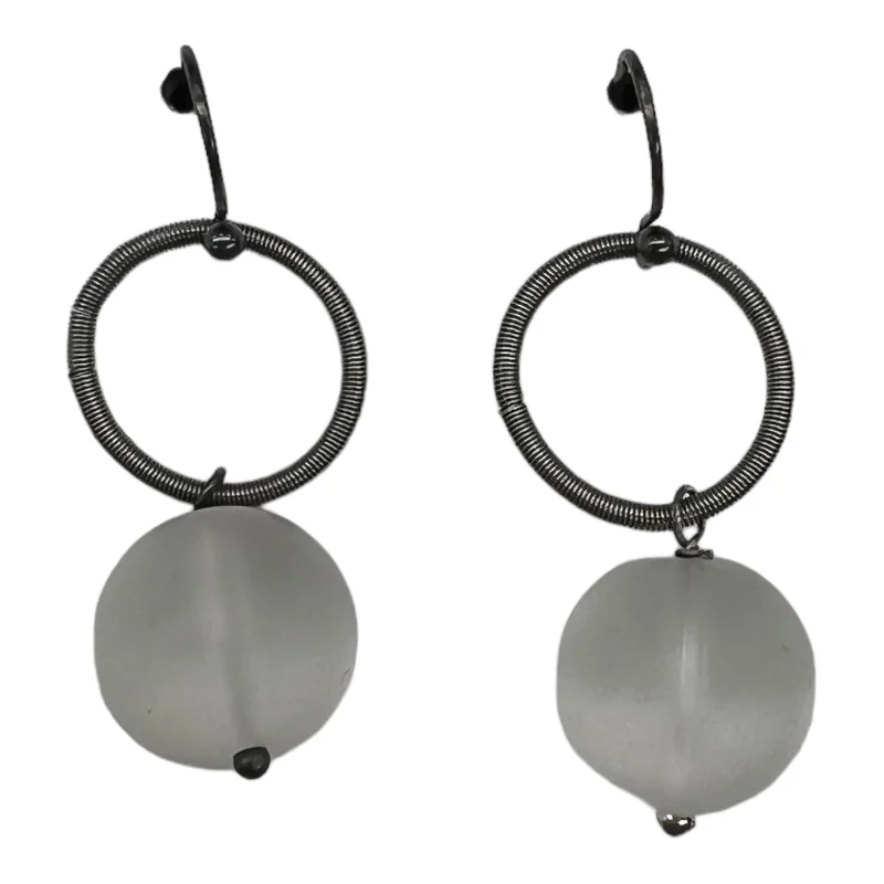 SILVER EARRINGS DANGLE/DROP by CMF