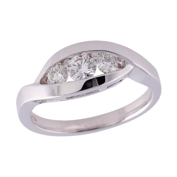 14KT Gold Ladies Diamond Ring