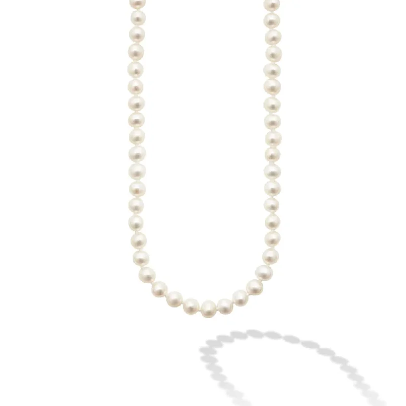 Lagos Luna Small Pearl Necklace