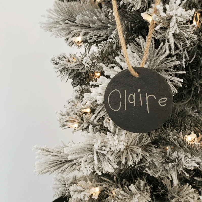 Slate Signature Ornament